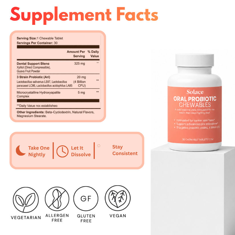Oral Probiotic Chewables