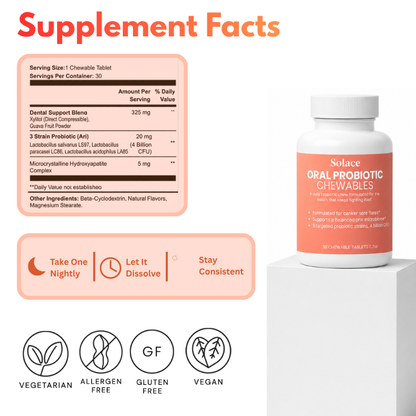 Oral Probiotic Chewables